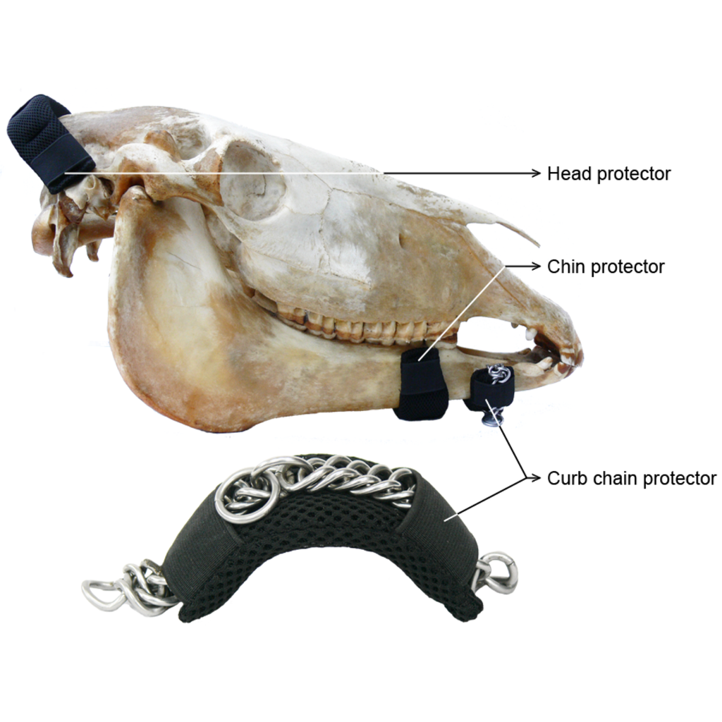 Moldable Horse Chin Strap Protector