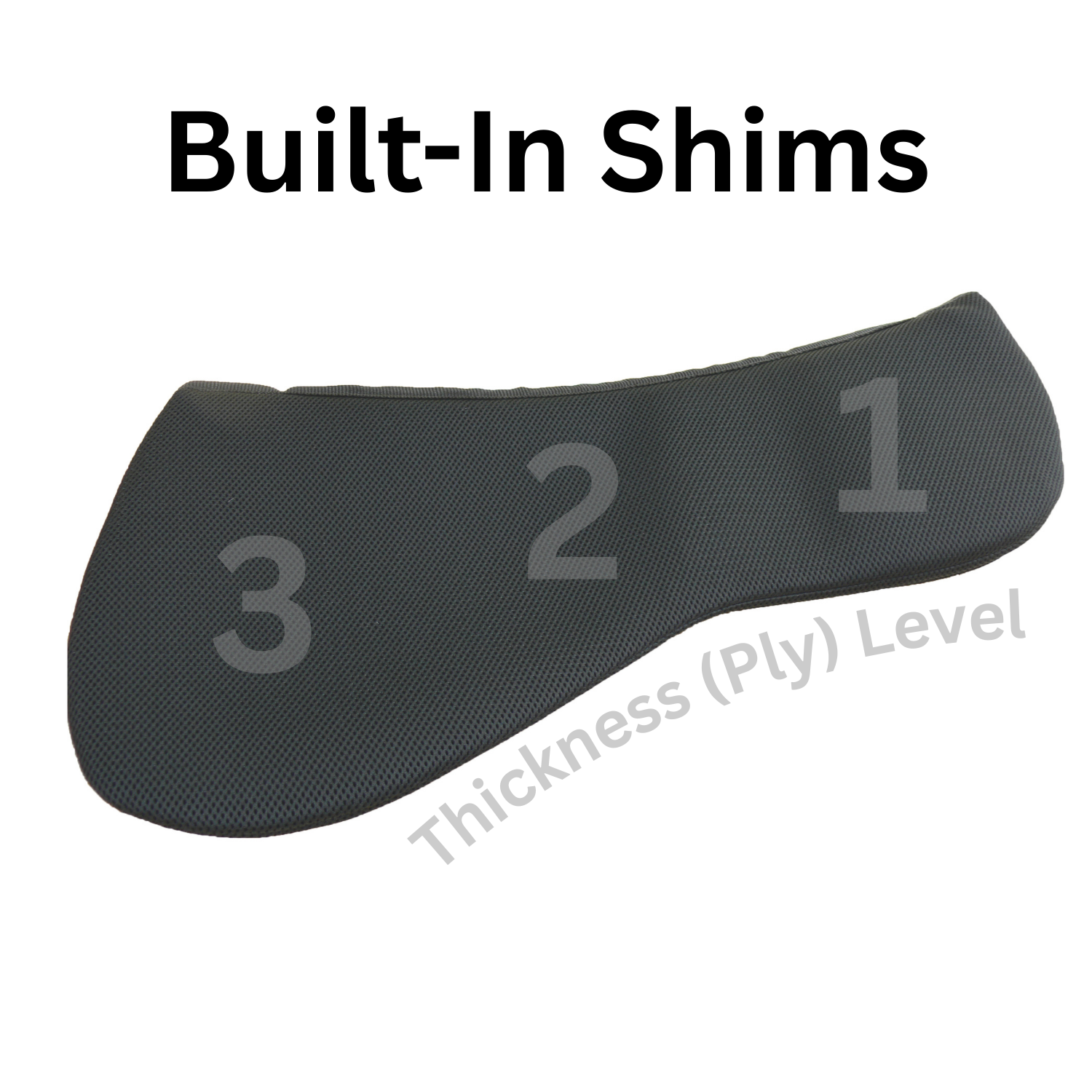 Reverse Orthopedic Saddle Pad